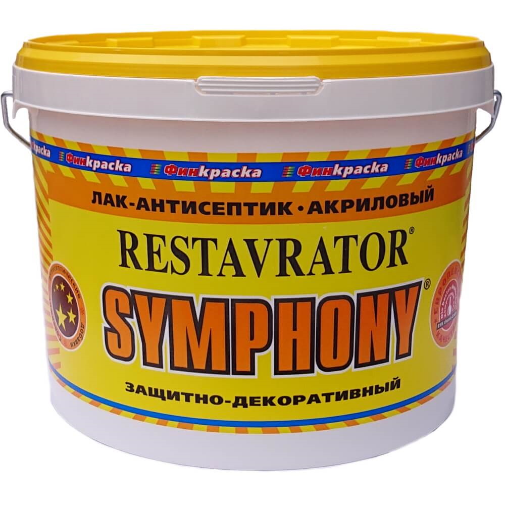 RESTAVRATOR, шелковисто-матовый, водоразбавляемый лак-антисептик, 2,7 литра