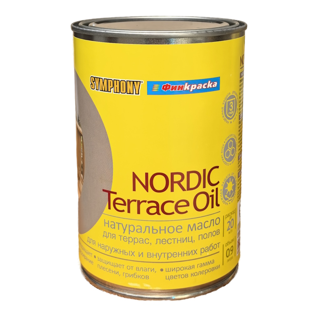 NORDIC Terrace Oil, террасное масло, 0,9л