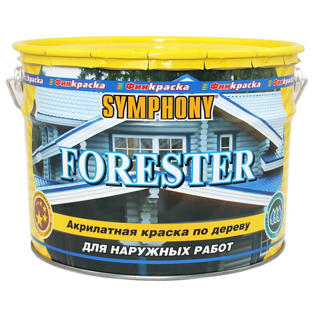 Forester, шелковисто-матовая краска для наружных работ (База С), 9 литров